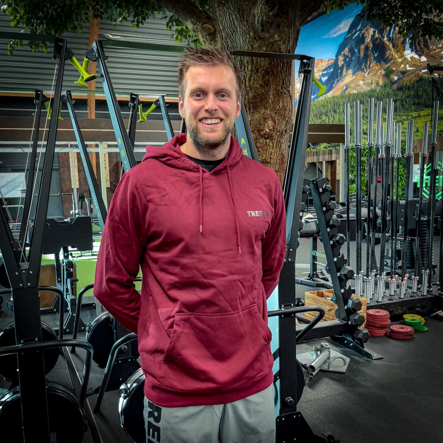 Rode boom hoodie